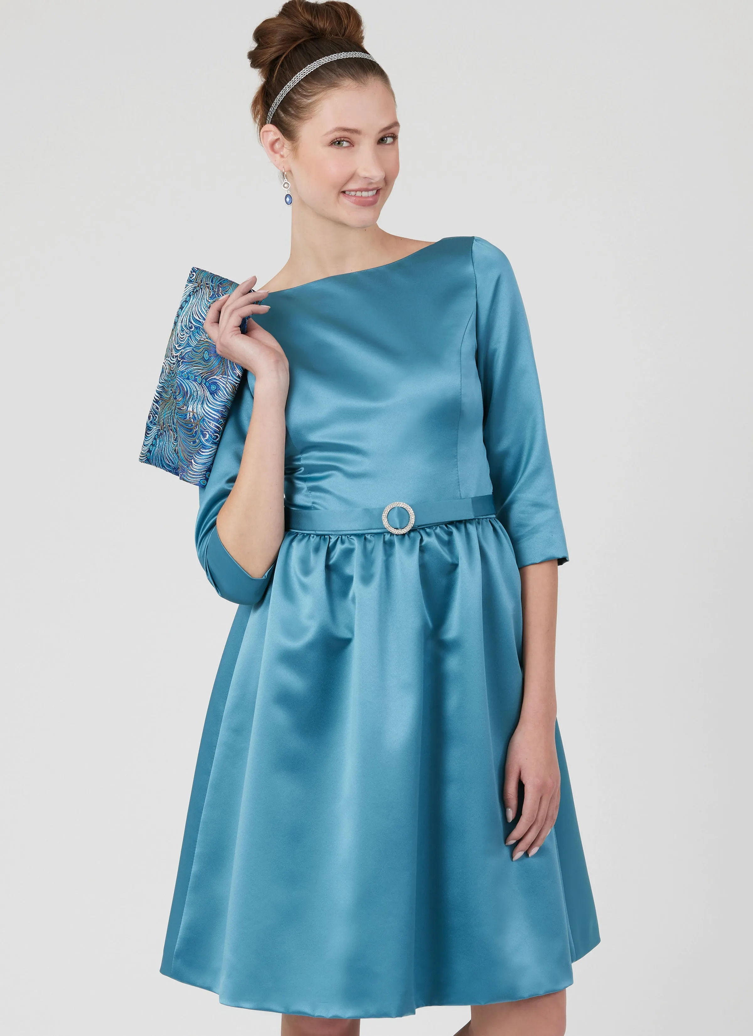 New Look sewing pattern 6786 Misses' Dresses with Belt and Purse