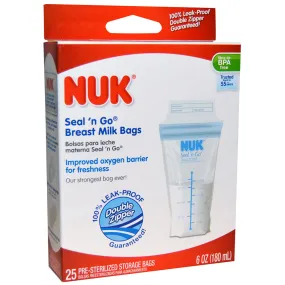 Nuk Seal 'N Go Breast Milk Storage Bags