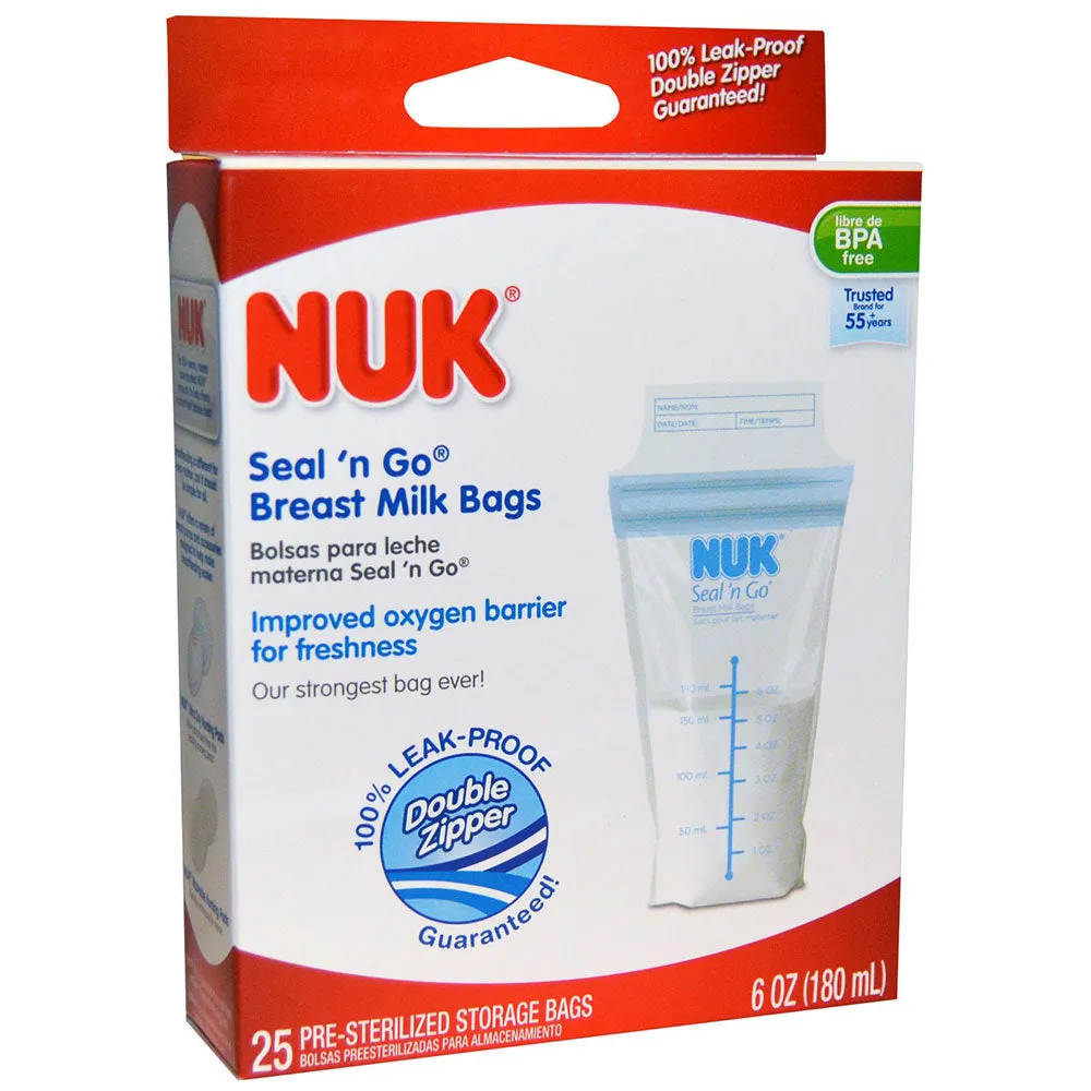 Nuk Seal 'N Go Breast Milk Storage Bags