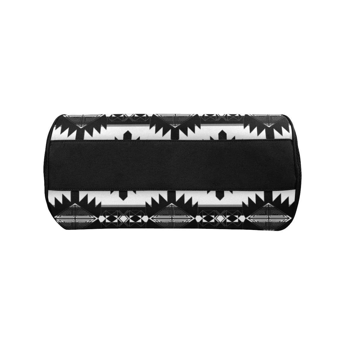 Okotoks Black and White Duffle Bag