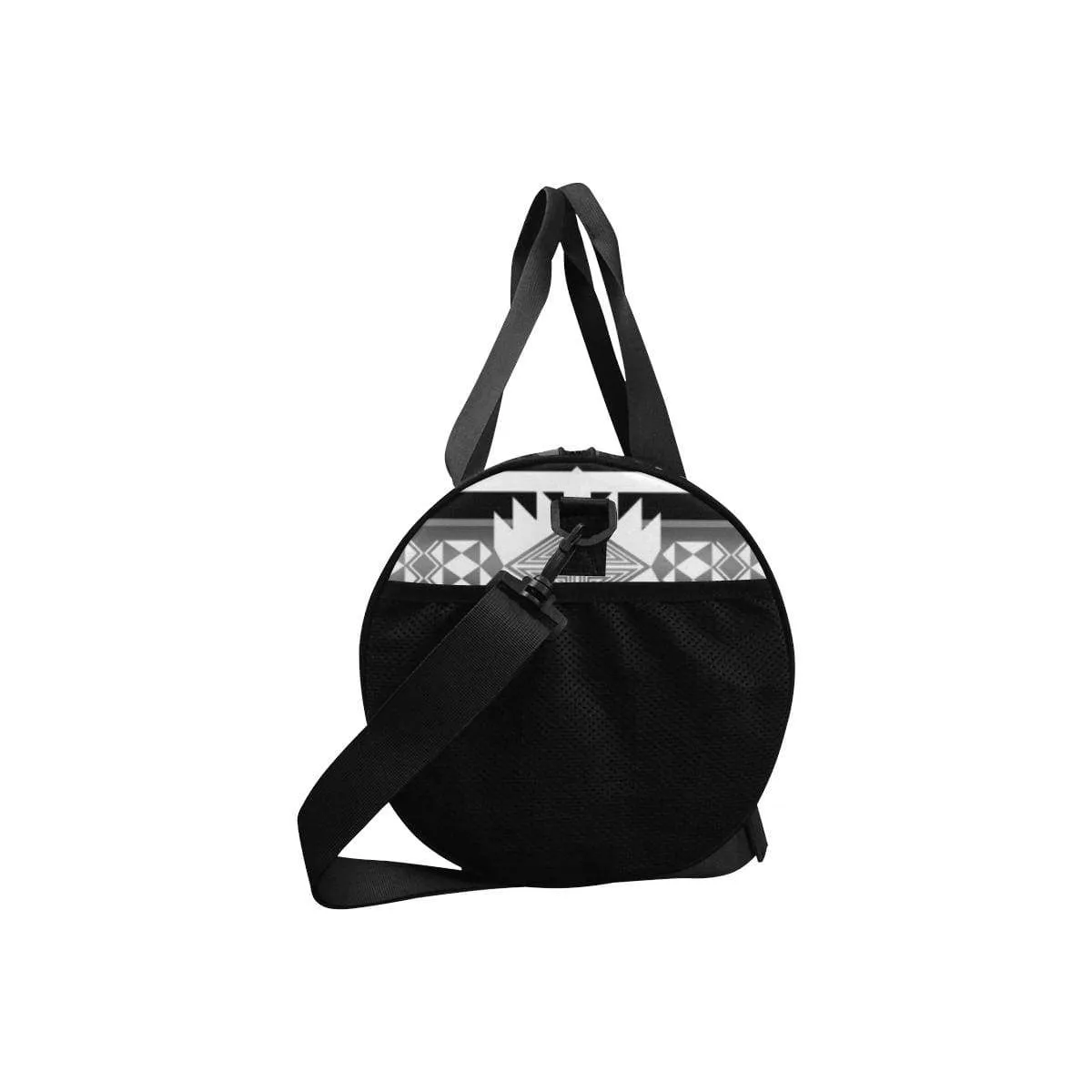 Okotoks Black and White Duffle Bag