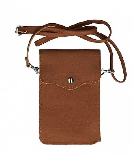 PENNY   Italian leather mobile phone holder / cross body bag