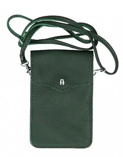 PENNY   Italian leather mobile phone holder / cross body bag