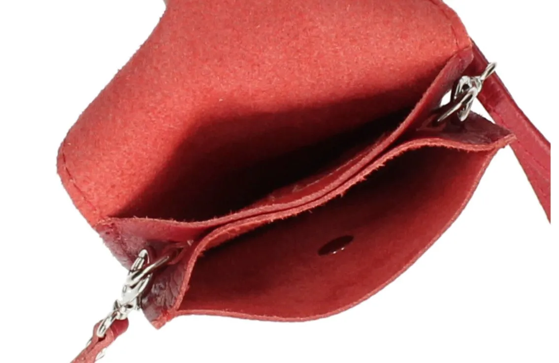 PENNY   Italian leather mobile phone holder / cross body bag