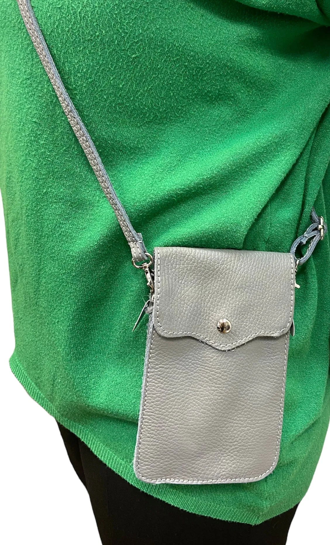 PENNY   Italian leather mobile phone holder / cross body bag