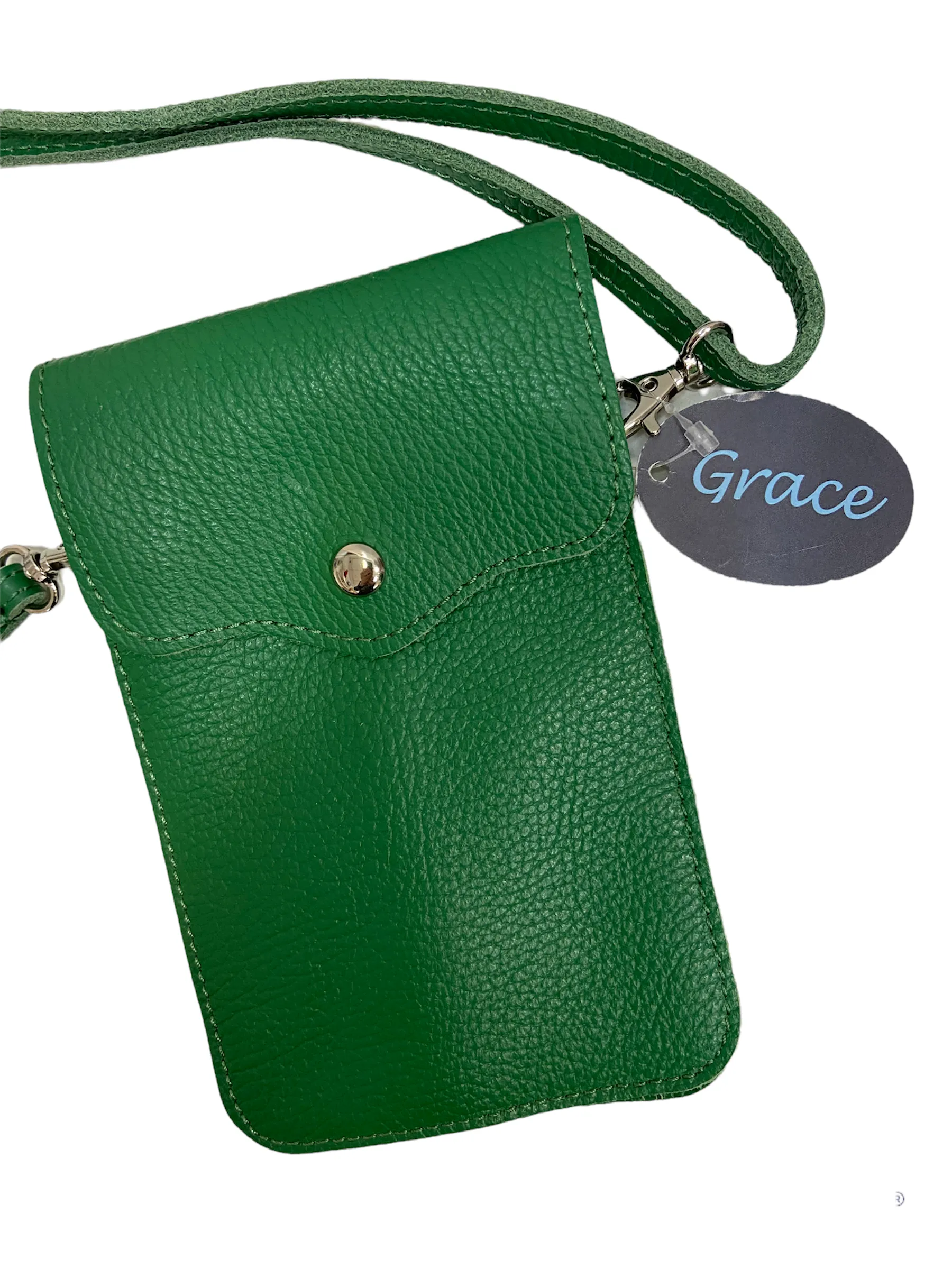 PENNY   Italian leather mobile phone holder / cross body bag