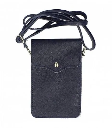 PENNY   Italian leather mobile phone holder / cross body bag