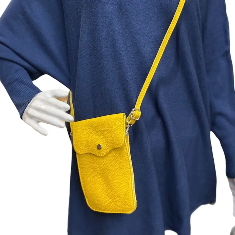 PENNY   Italian leather mobile phone holder / cross body bag