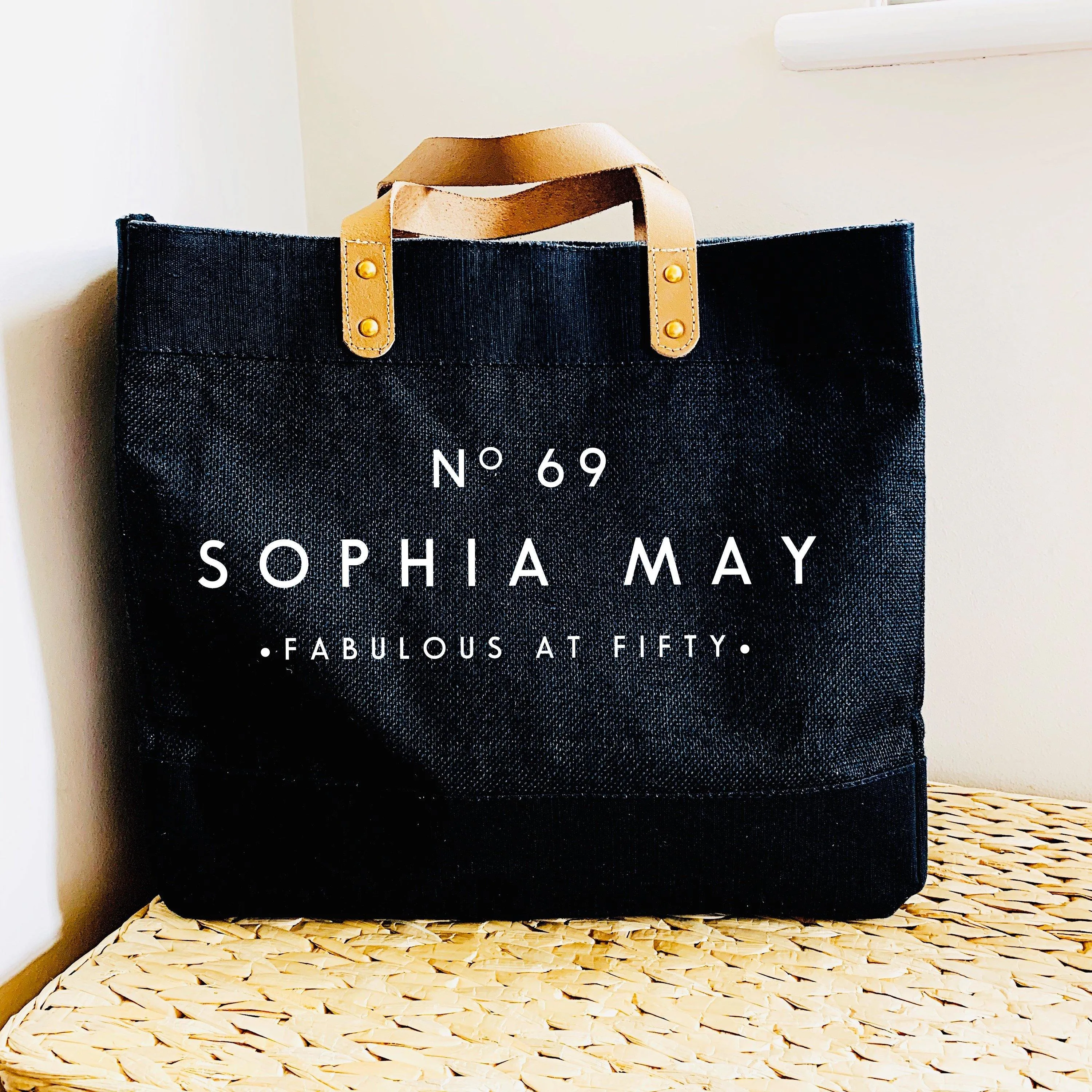 Personalised Bag | 40th Birthday Gift | Personalised Shopping Bag | Gift ideas for Her | Custom Beach Bag | Custom Bag | Custom Shopping Bag