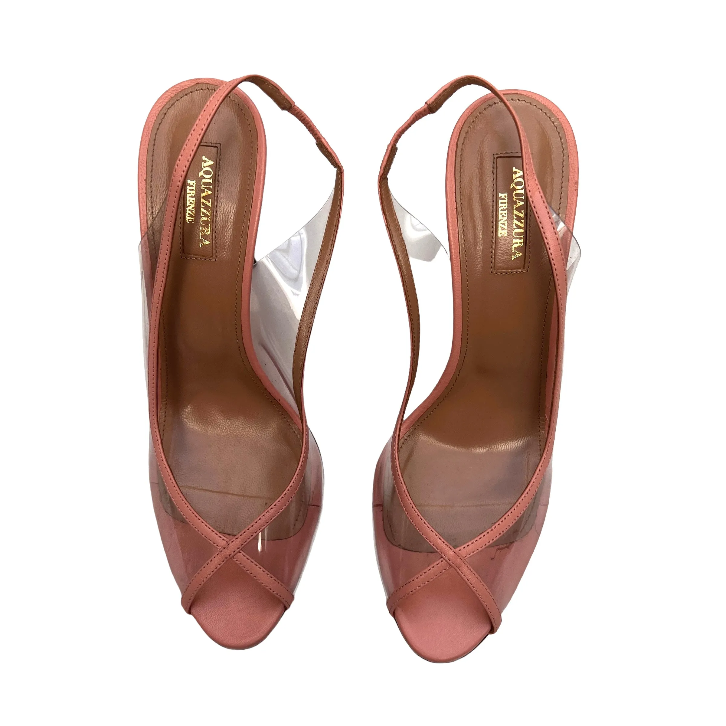 Pink & Plexiglass Heels -