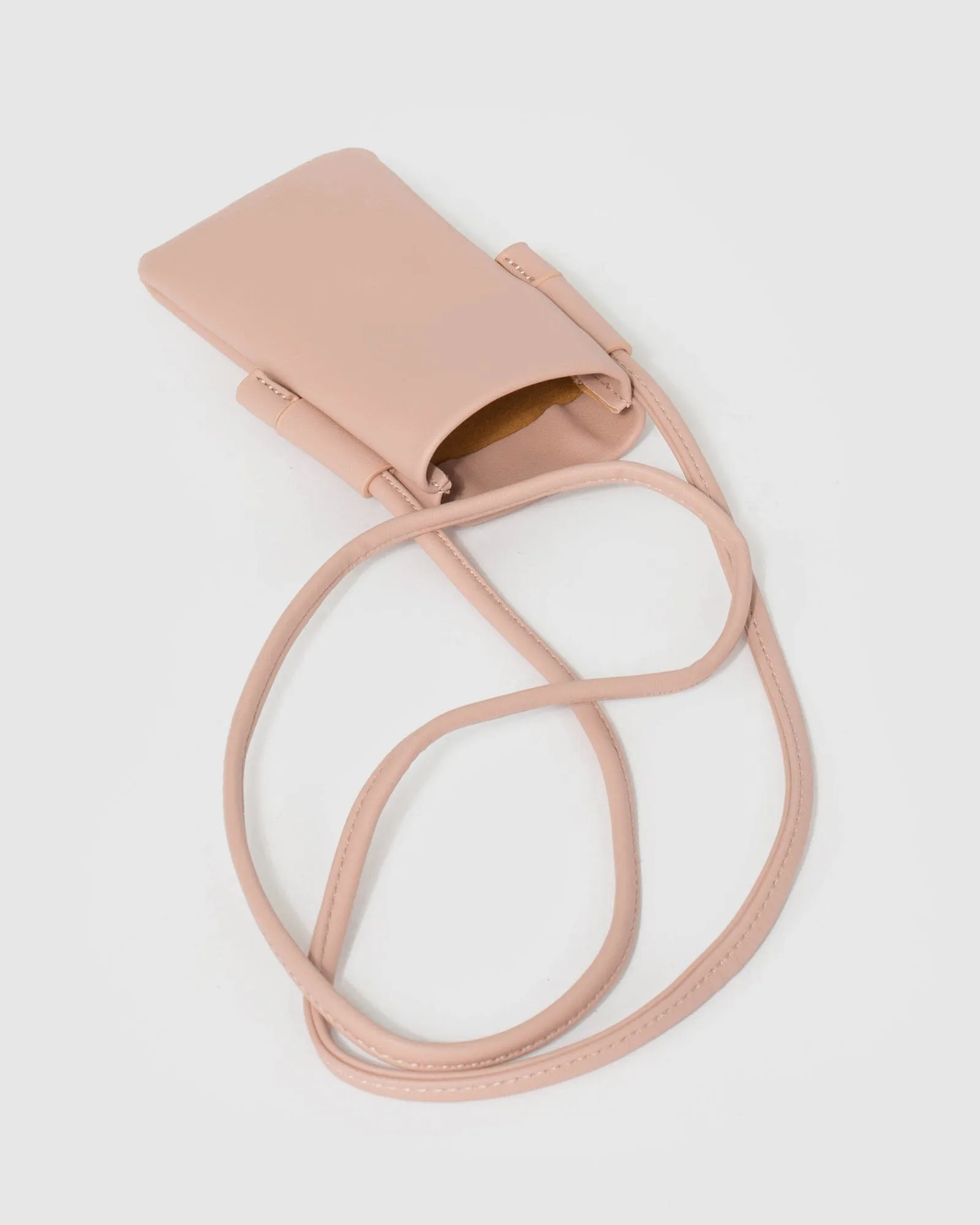 Pink Naomi Mobile Crossbody Bag