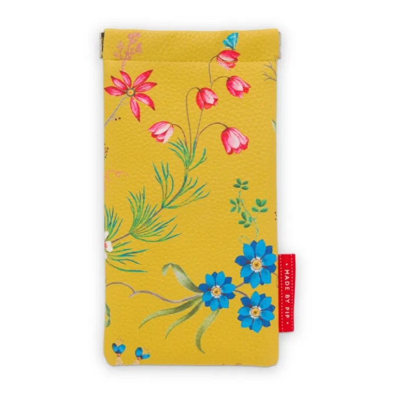 PIP Studio Petites Fleurs Yellow Sunglass Pouch