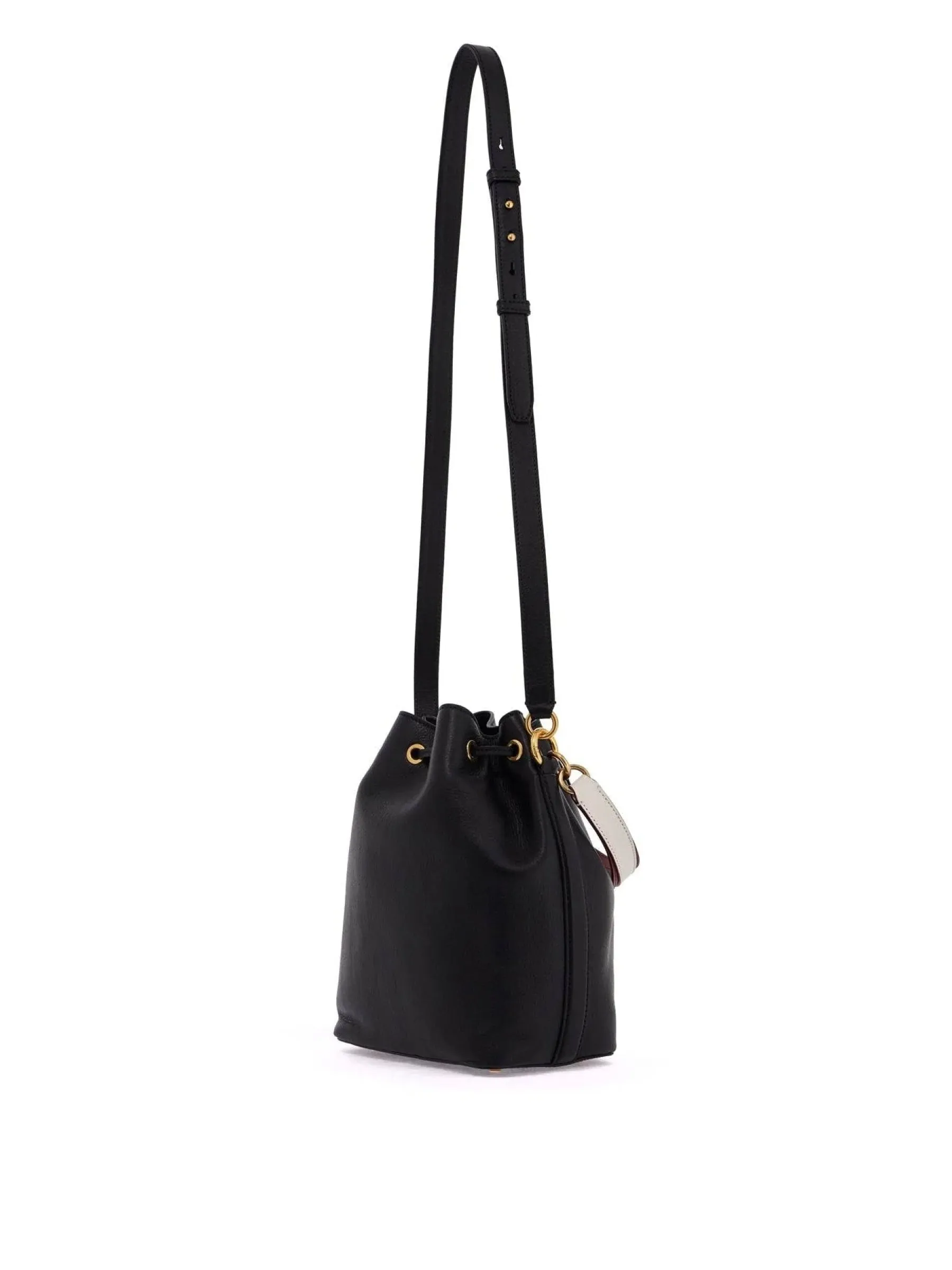 Quilted Leather Bucket Bag