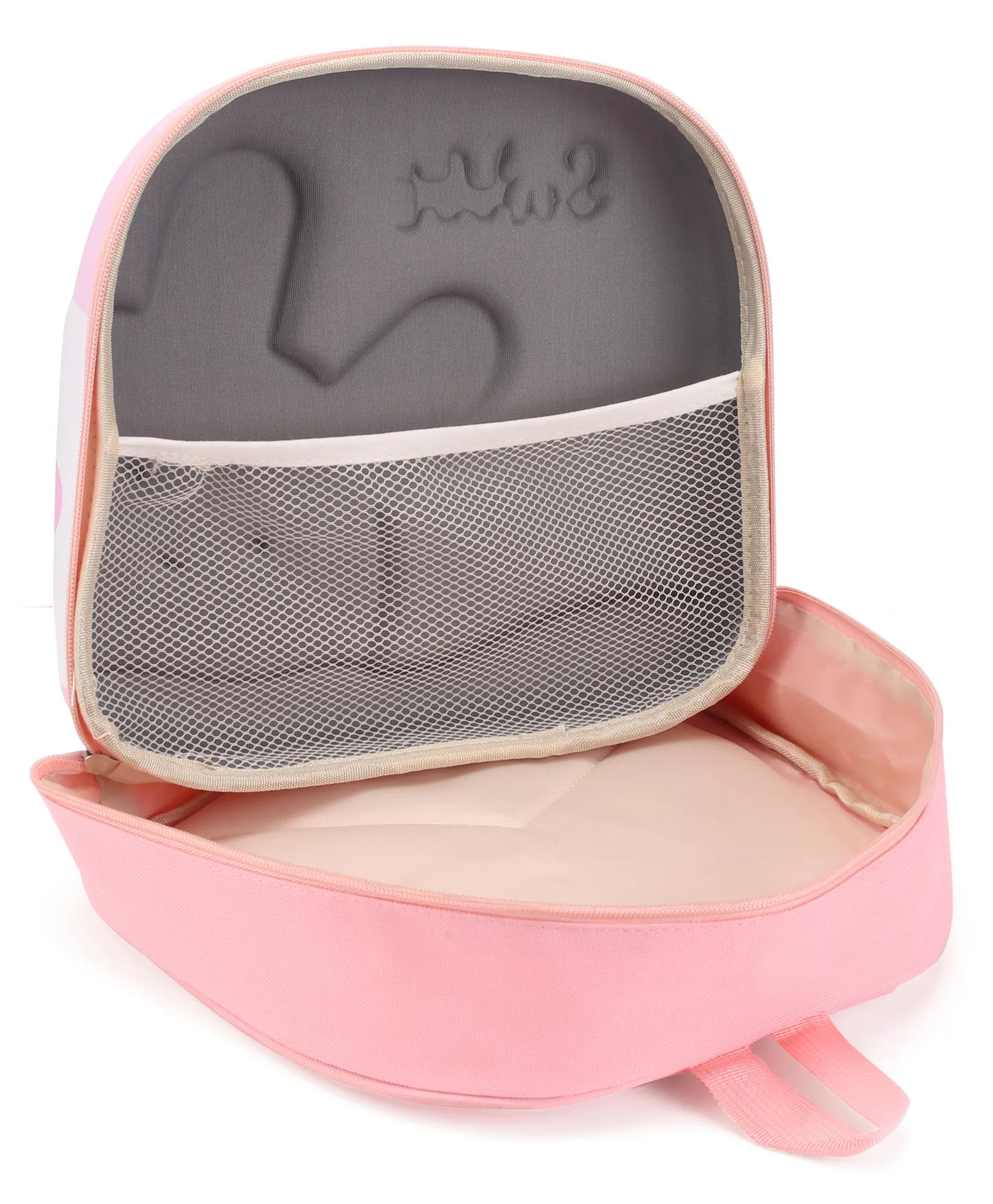 Rabbit Design 3D Hard Case Backpack - Pink