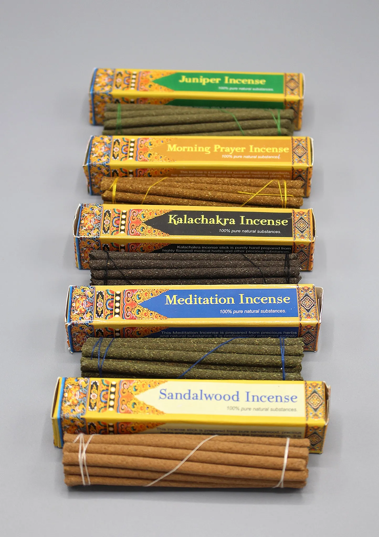 Set of 5 Tibetan Incense Pack