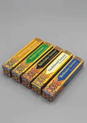 Set of 5 Tibetan Incense Pack