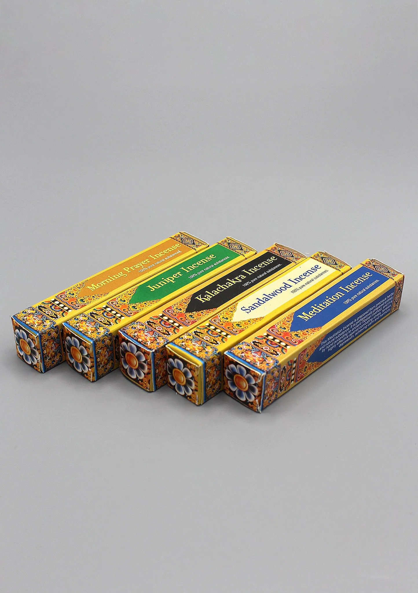 Set of 5 Tibetan Incense Pack