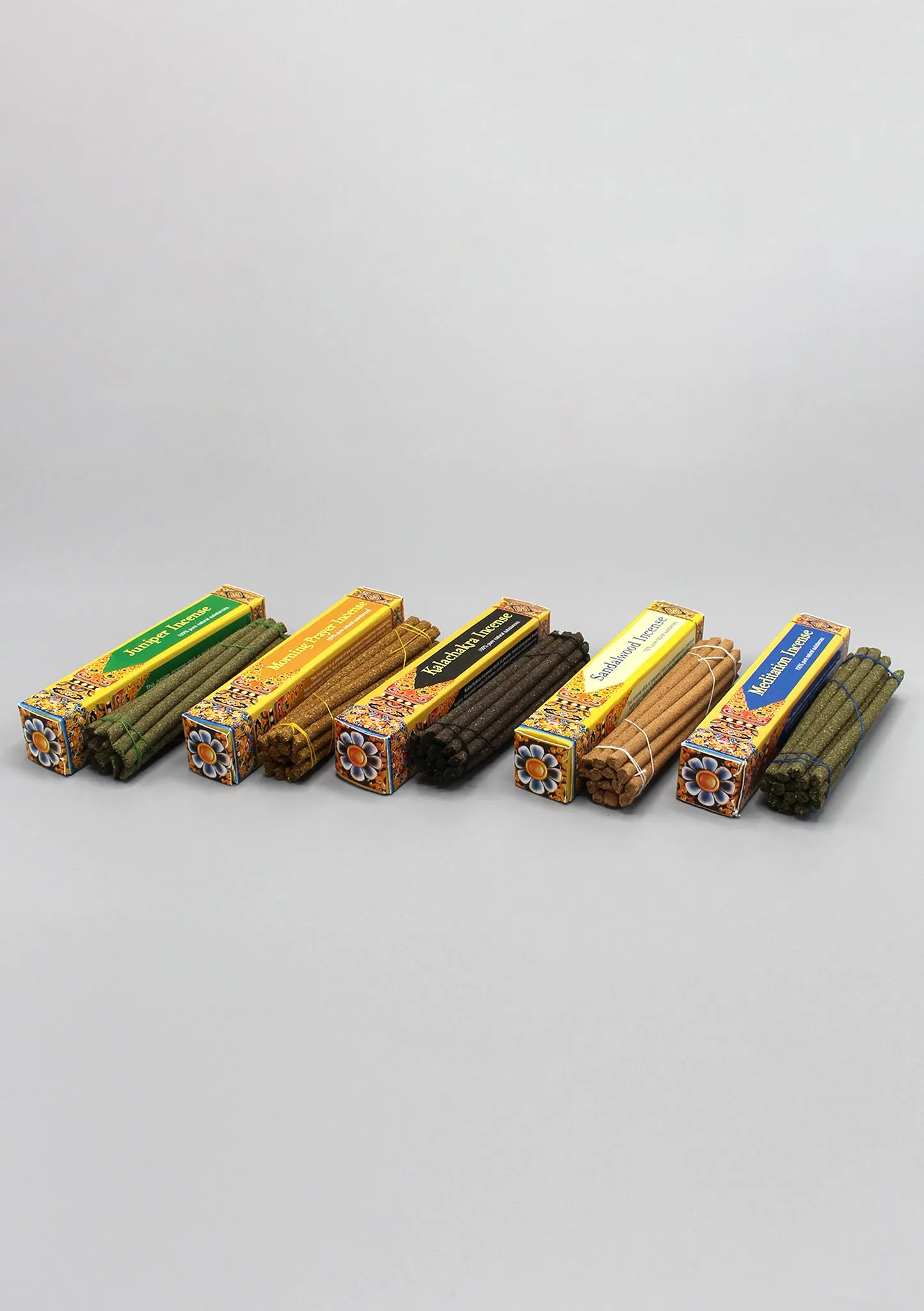 Set of 5 Tibetan Incense Pack