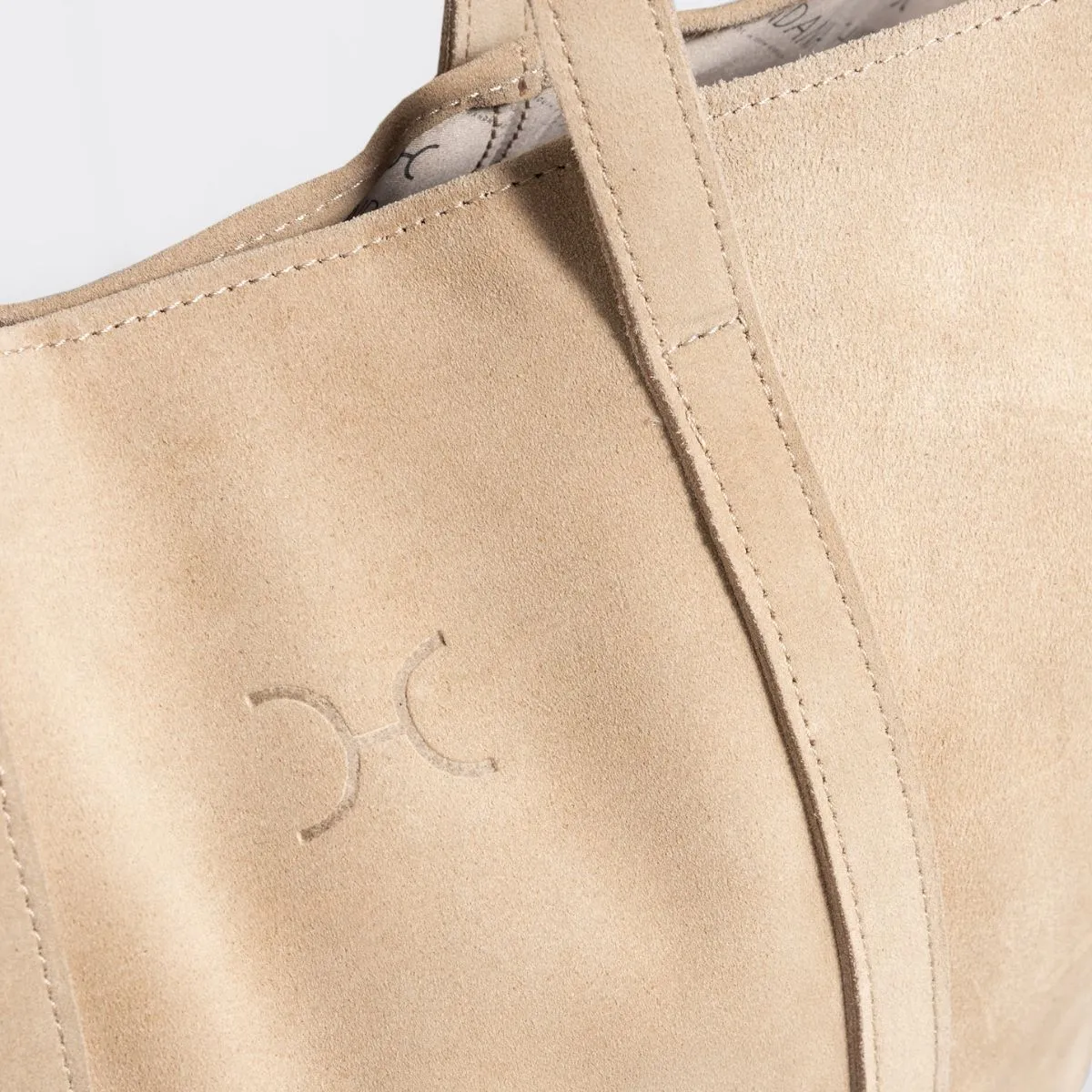 Sienna Suede Leather Handbag