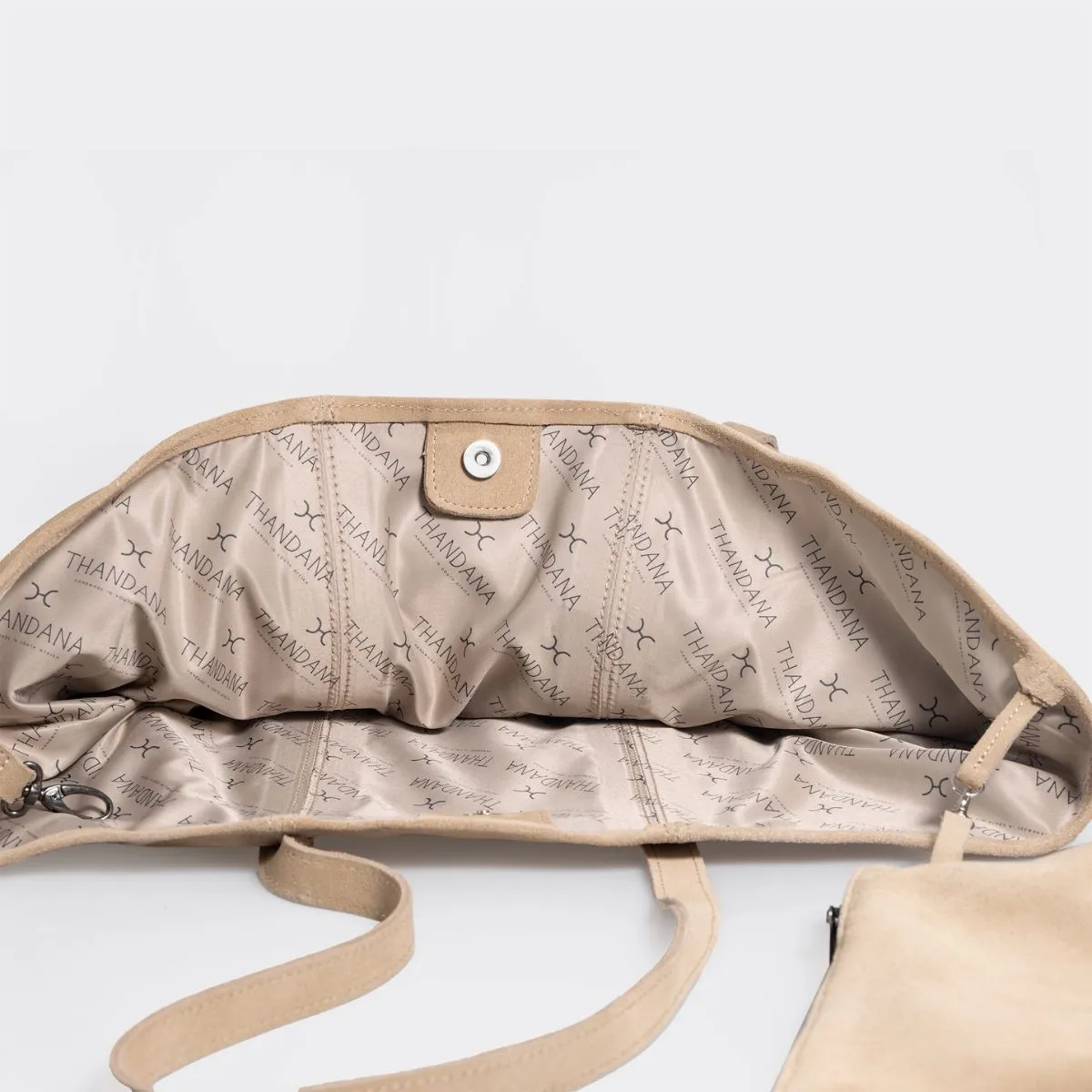 Sienna Suede Leather Handbag