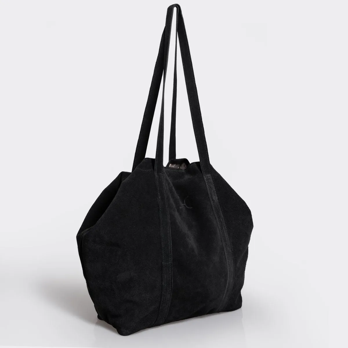 Sienna Suede Leather Handbag