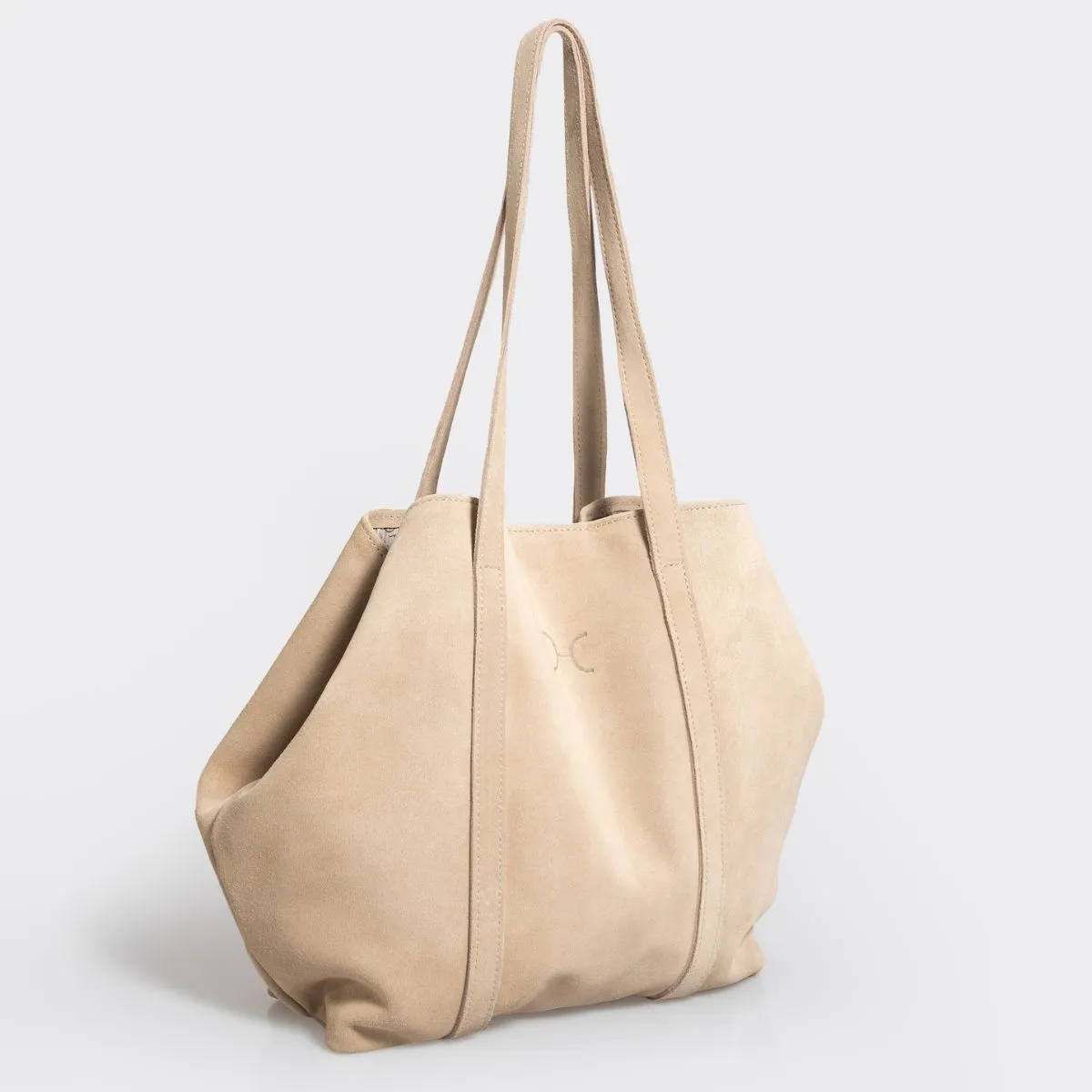 Sienna Suede Leather Handbag