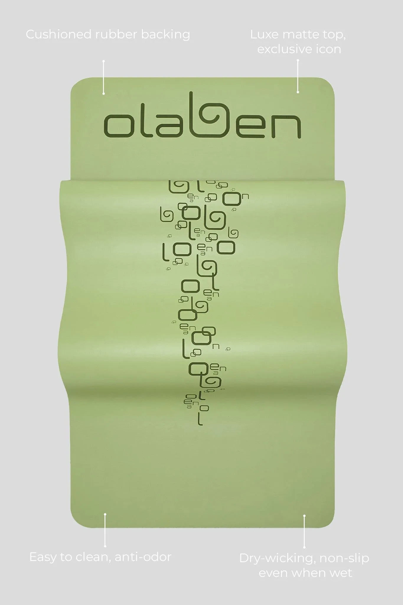 Signature Yoga Mat - Caper Clover