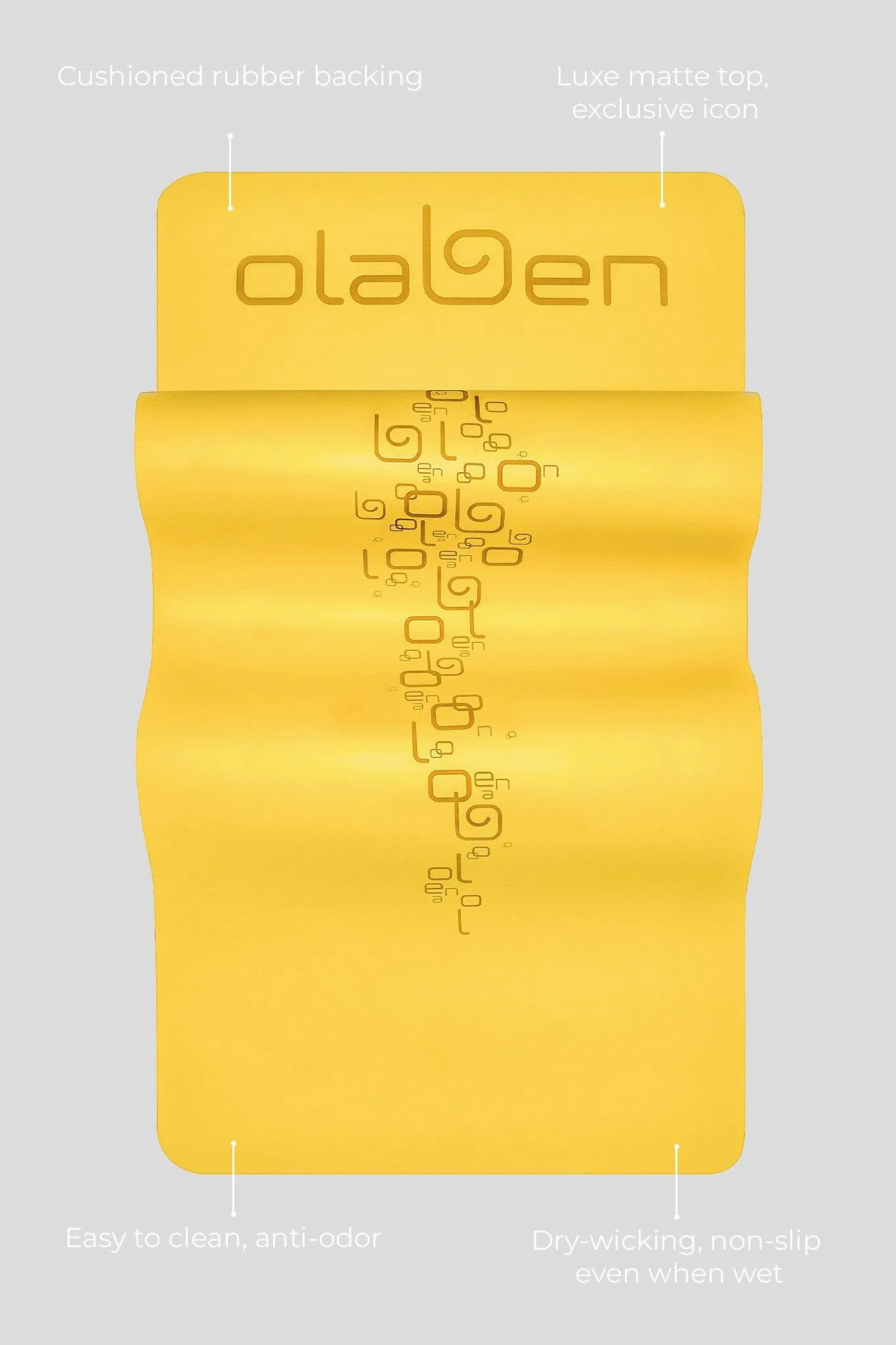 Signature Yoga Mat - Gamboge