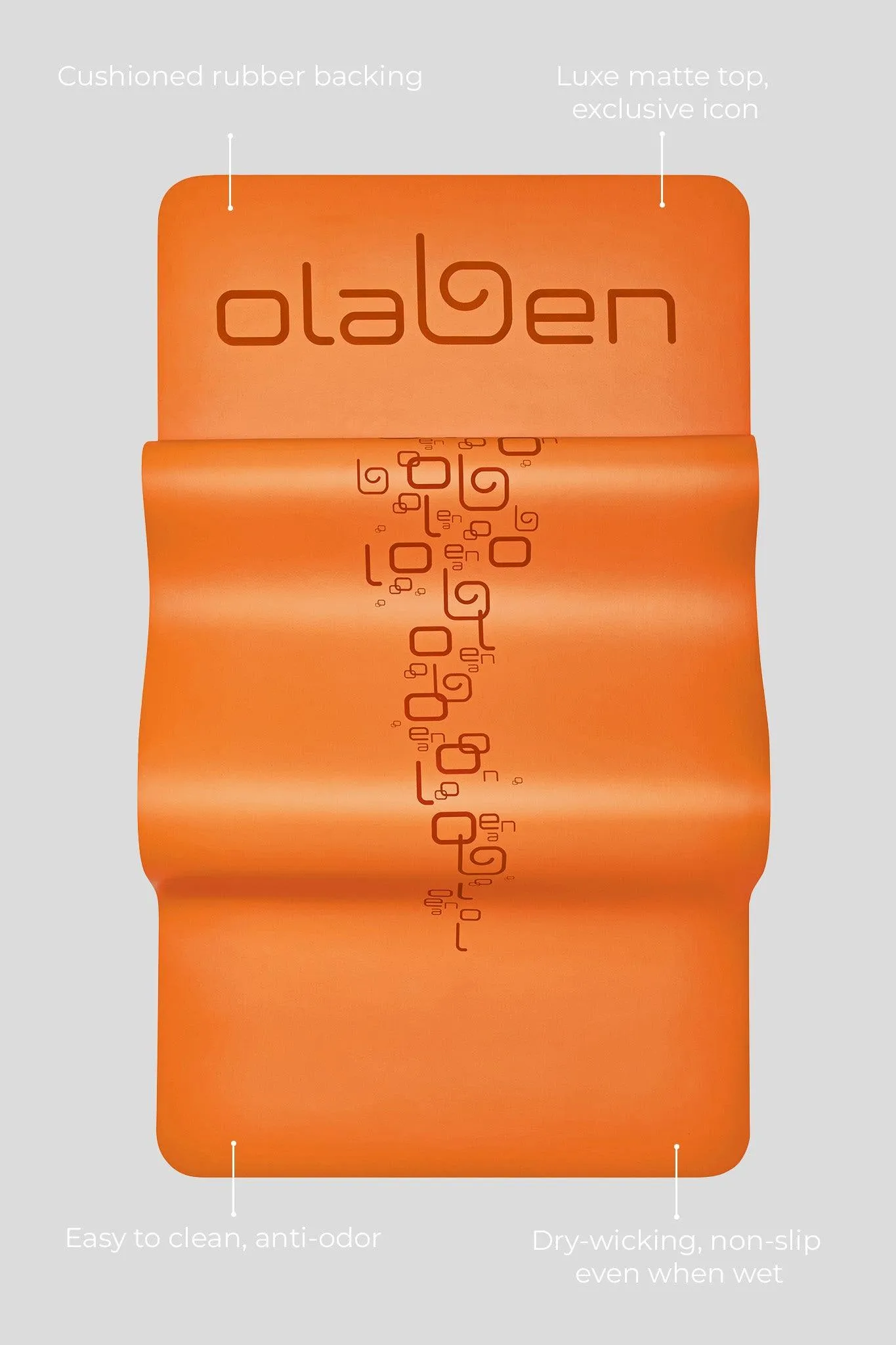 Signature Yoga Mat - Persimmon