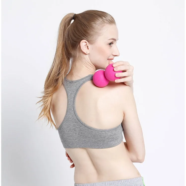 Silicone Elastic Fitness Massage Ball Yaga Ball(Purple)