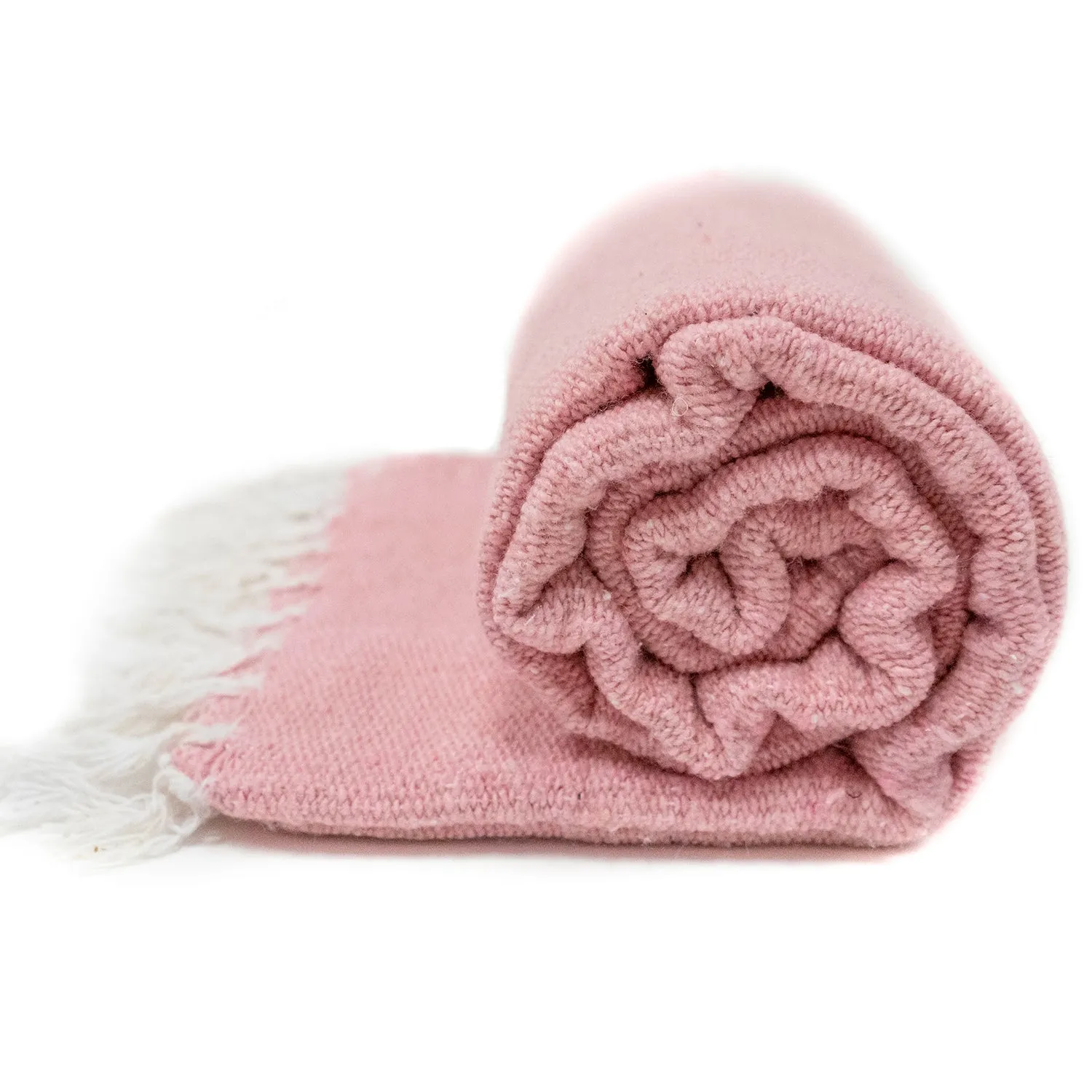 Solid Color Mexican Yoga Blanket