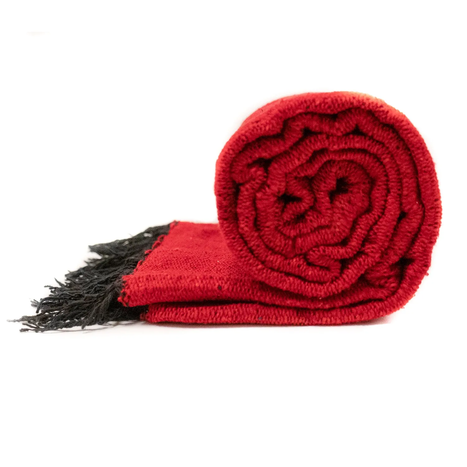 Solid Color Mexican Yoga Blanket
