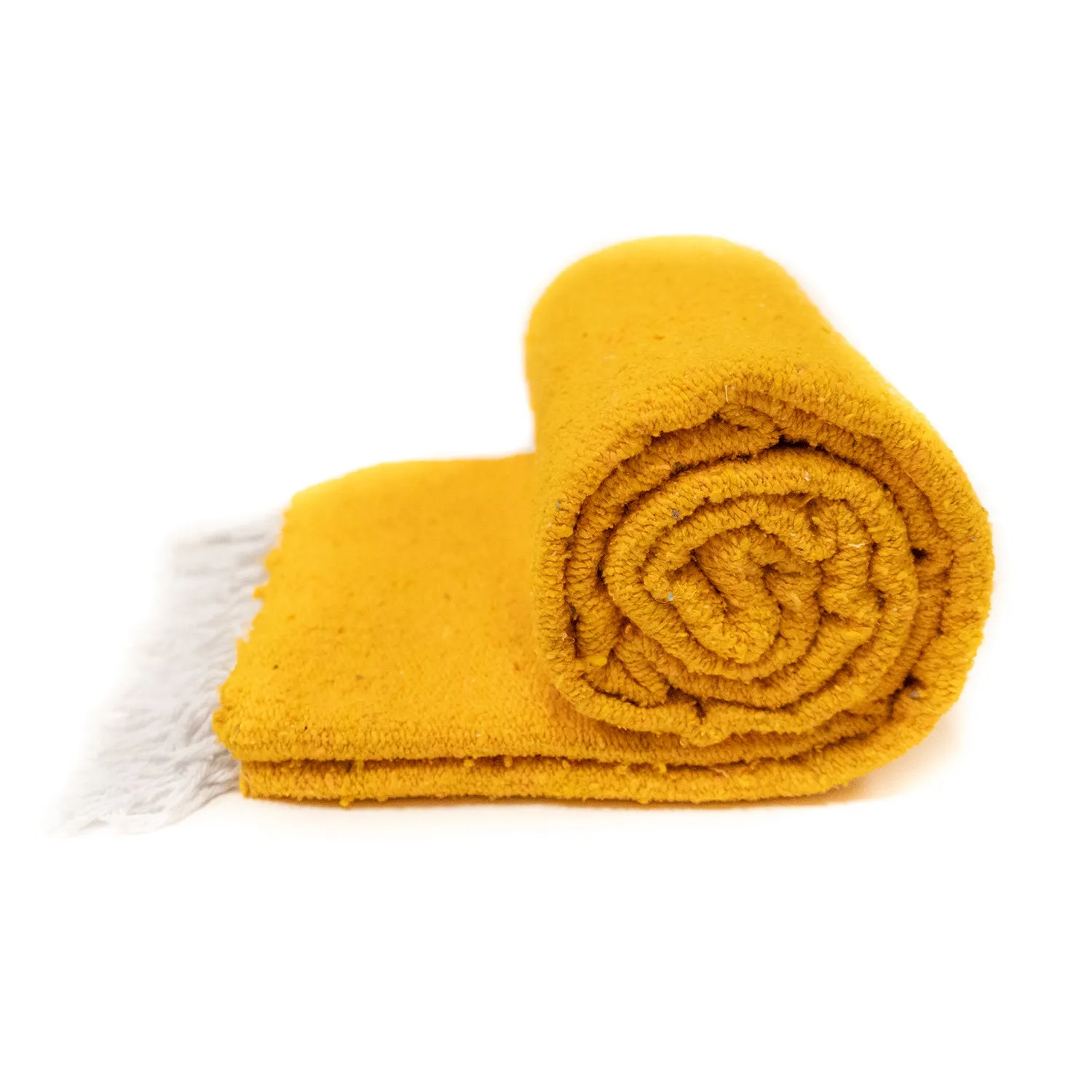 Solid Color Mexican Yoga Blanket