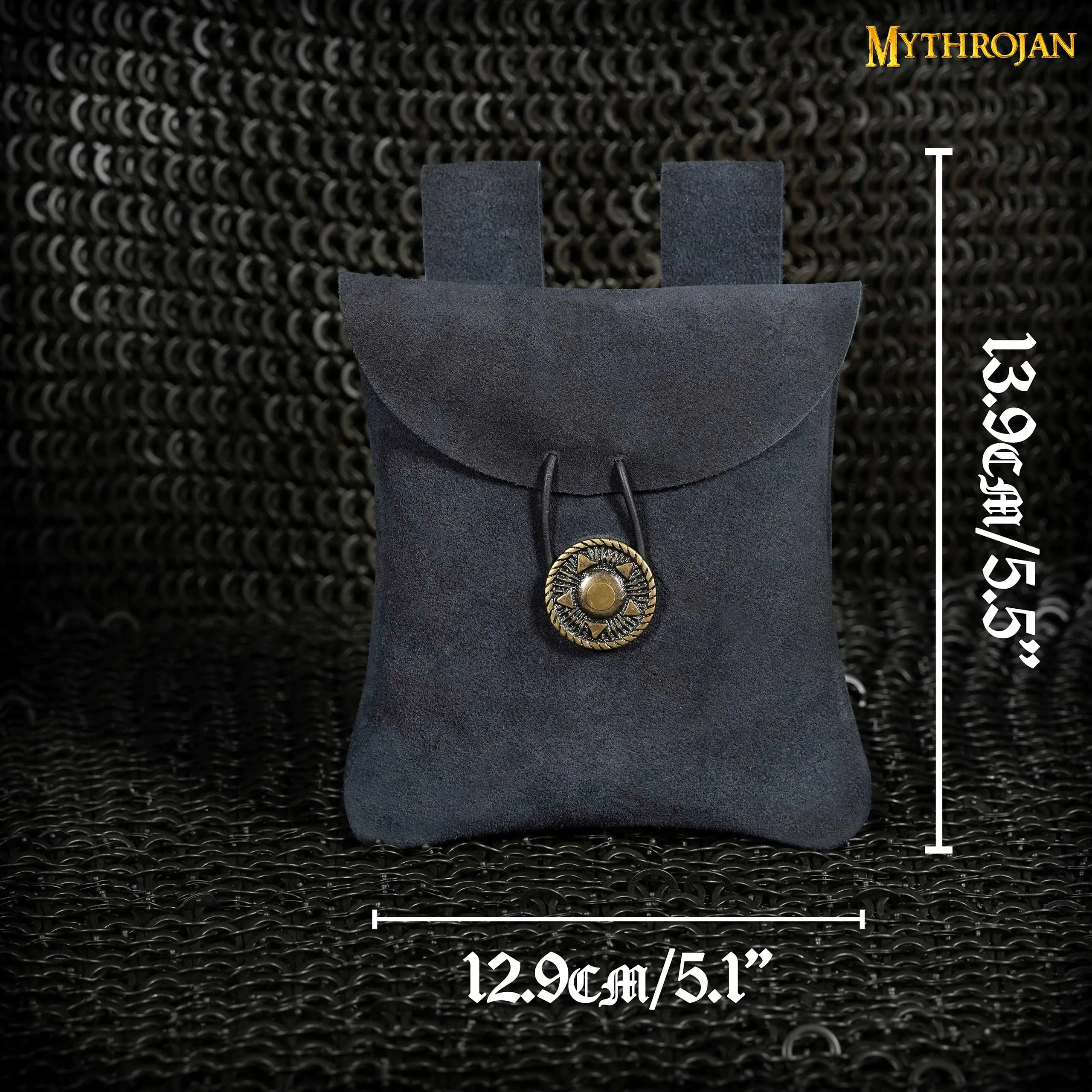 Suede Midnight Blue Bag