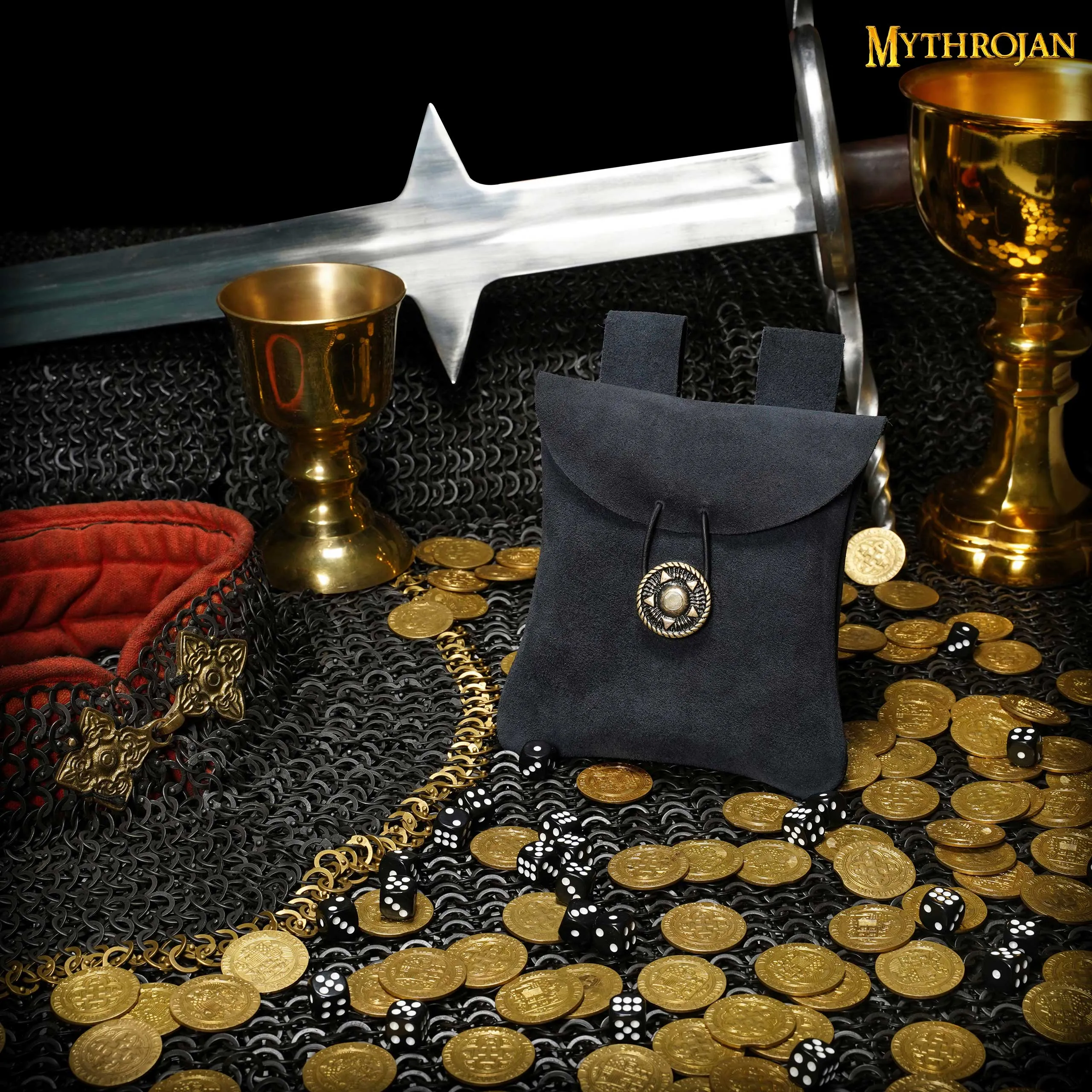 Suede Midnight Blue Bag