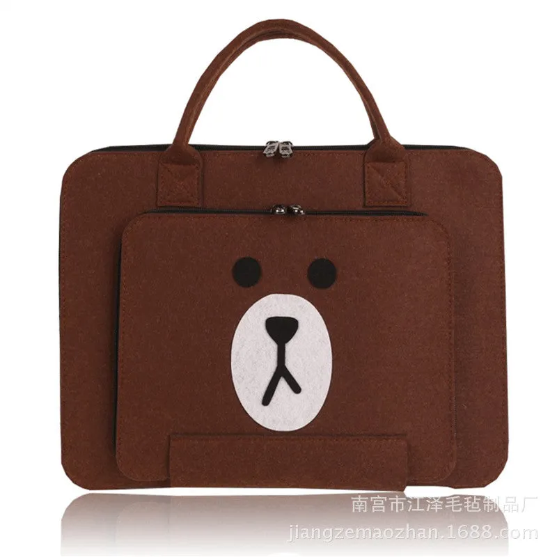 tablet IPAD cover felt bag custom logo