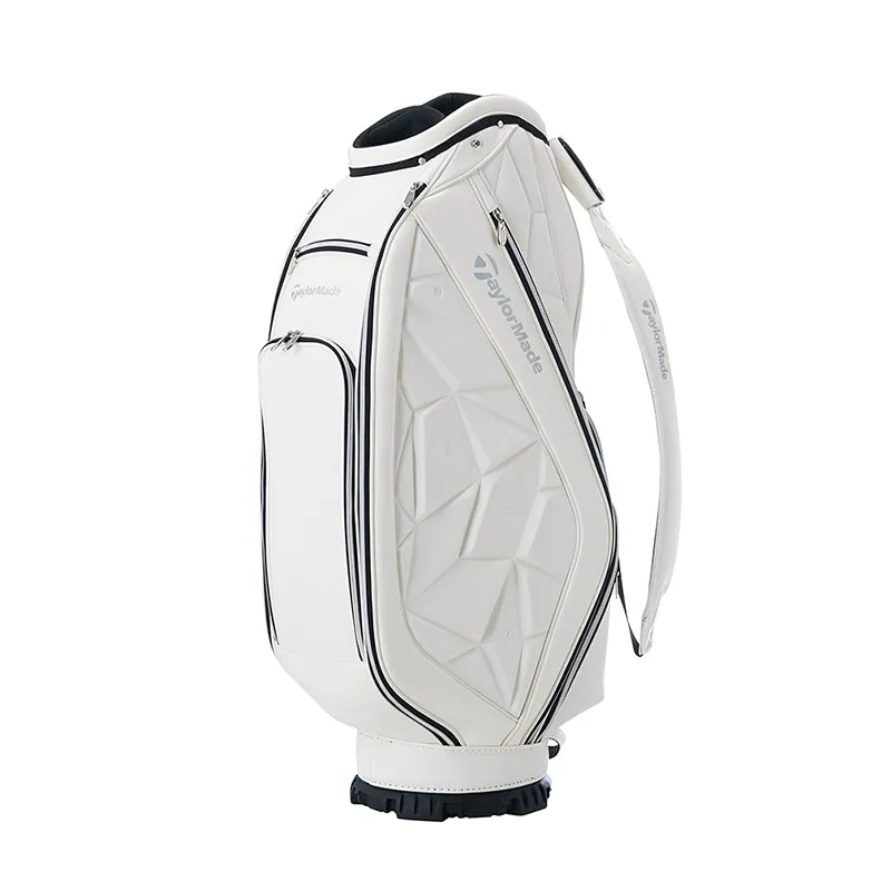 TAYLORMADE 9.5" Premium Modern Cart Bag (White)