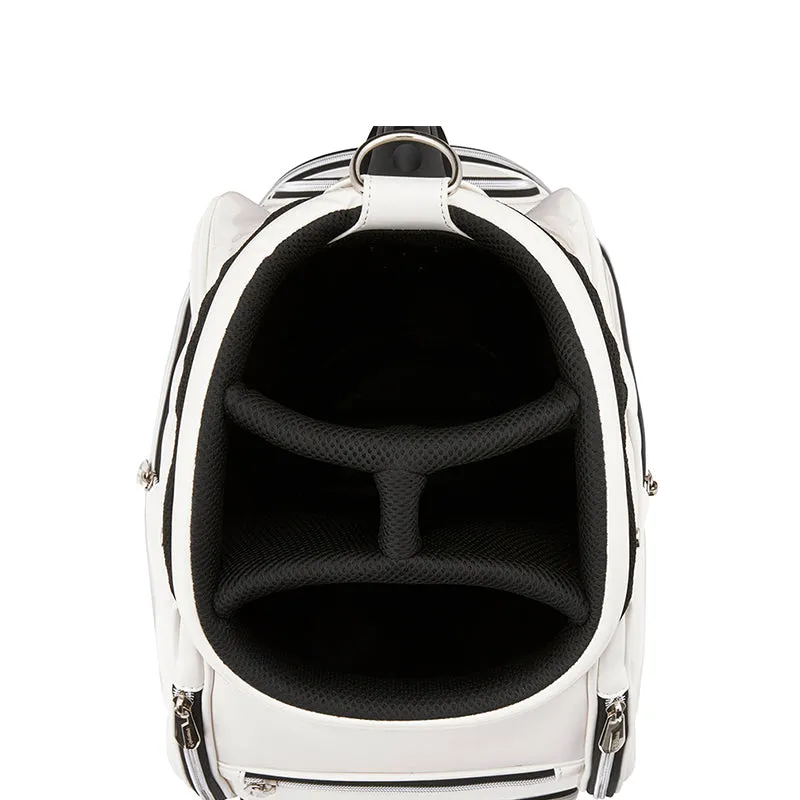 TAYLORMADE 9.5" Premium Modern Cart Bag (White)