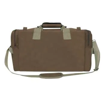 Vintage Canvas Leather Journey Travel Bag