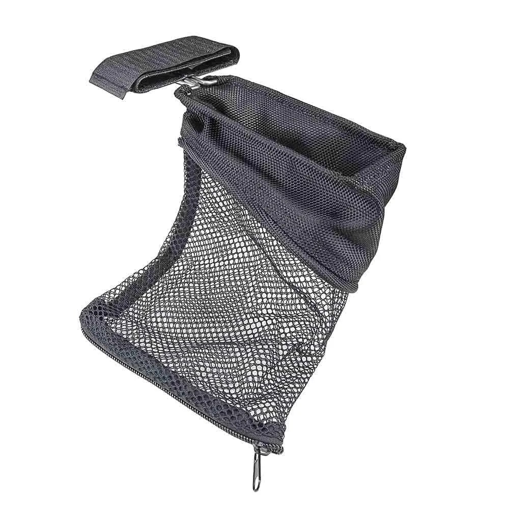 Vism Mesh Brass Catcher/ Hook And Loop Strap/ Black