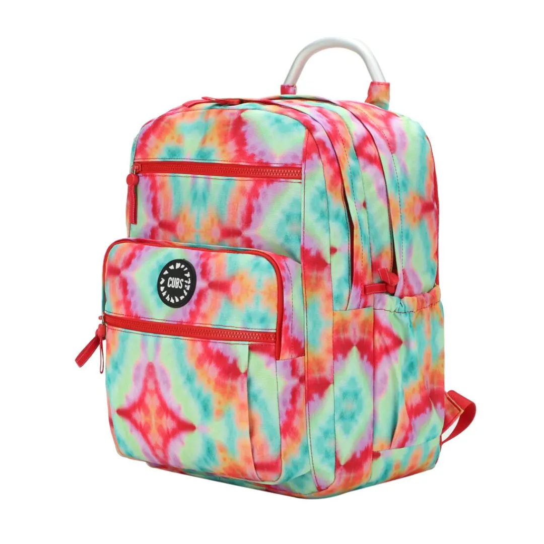 Watermelon Red Tie Dye Backpack