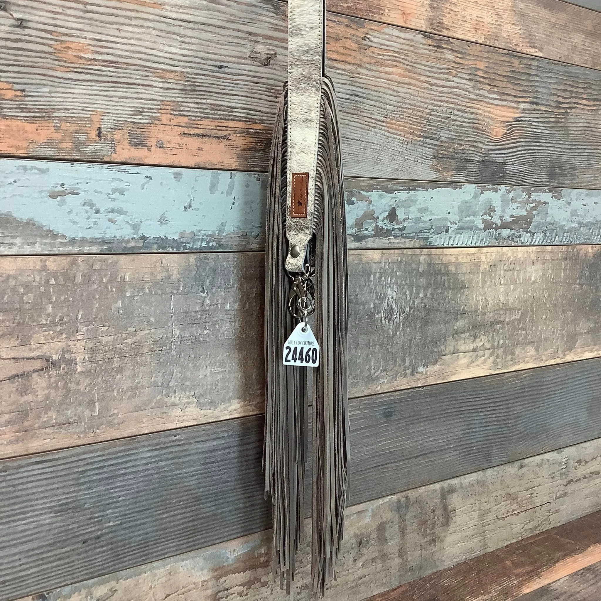 Western Mini Leather Fringe Strap 48" #24460