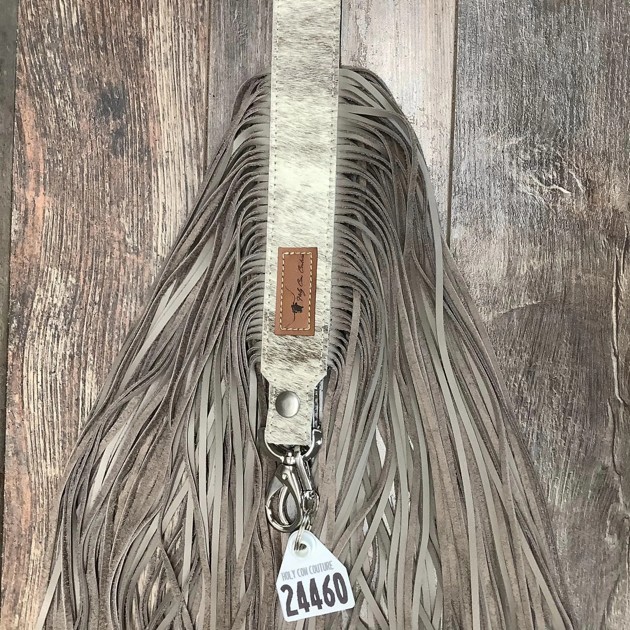 Western Mini Leather Fringe Strap 48" #24460