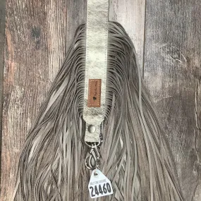Western Mini Leather Fringe Strap 48" #24460