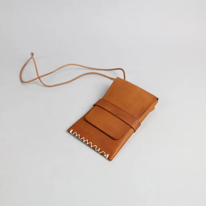 Womens Mini Leather Crossbody Phone Bags Over The Shoulder Purse