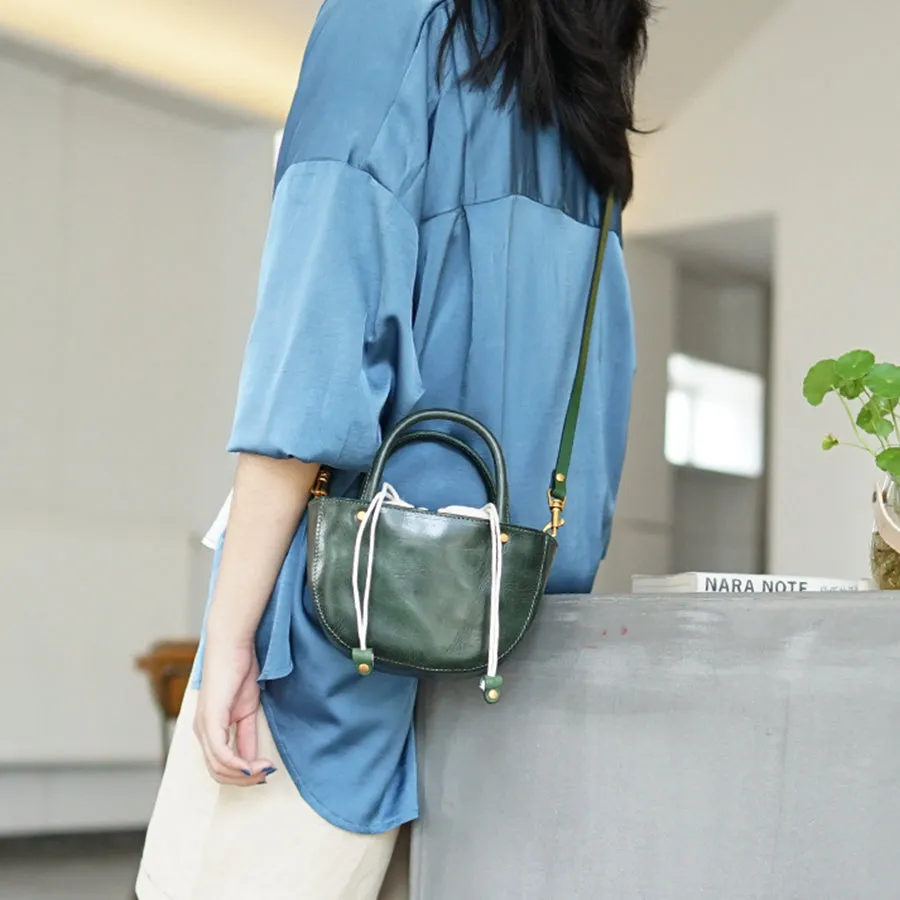 Womens Small Side Bag Leather Cross Body Handbags For Women