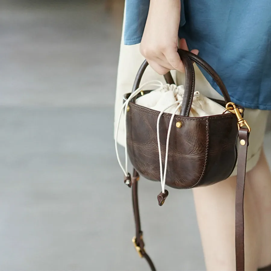 Womens Small Side Bag Leather Cross Body Handbags For Women