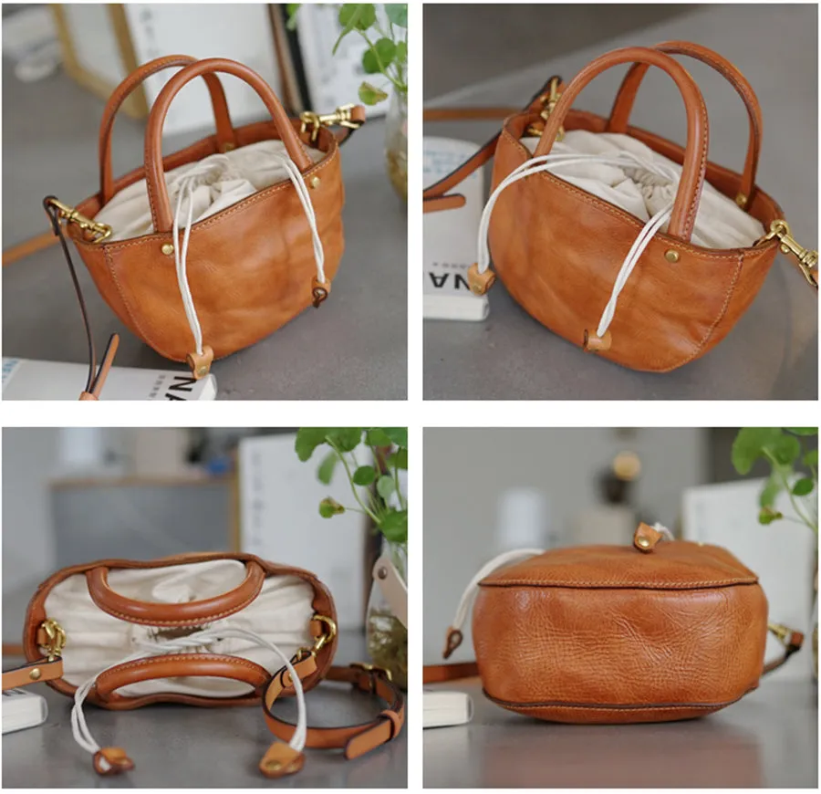 Womens Small Side Bag Leather Cross Body Handbags For Women