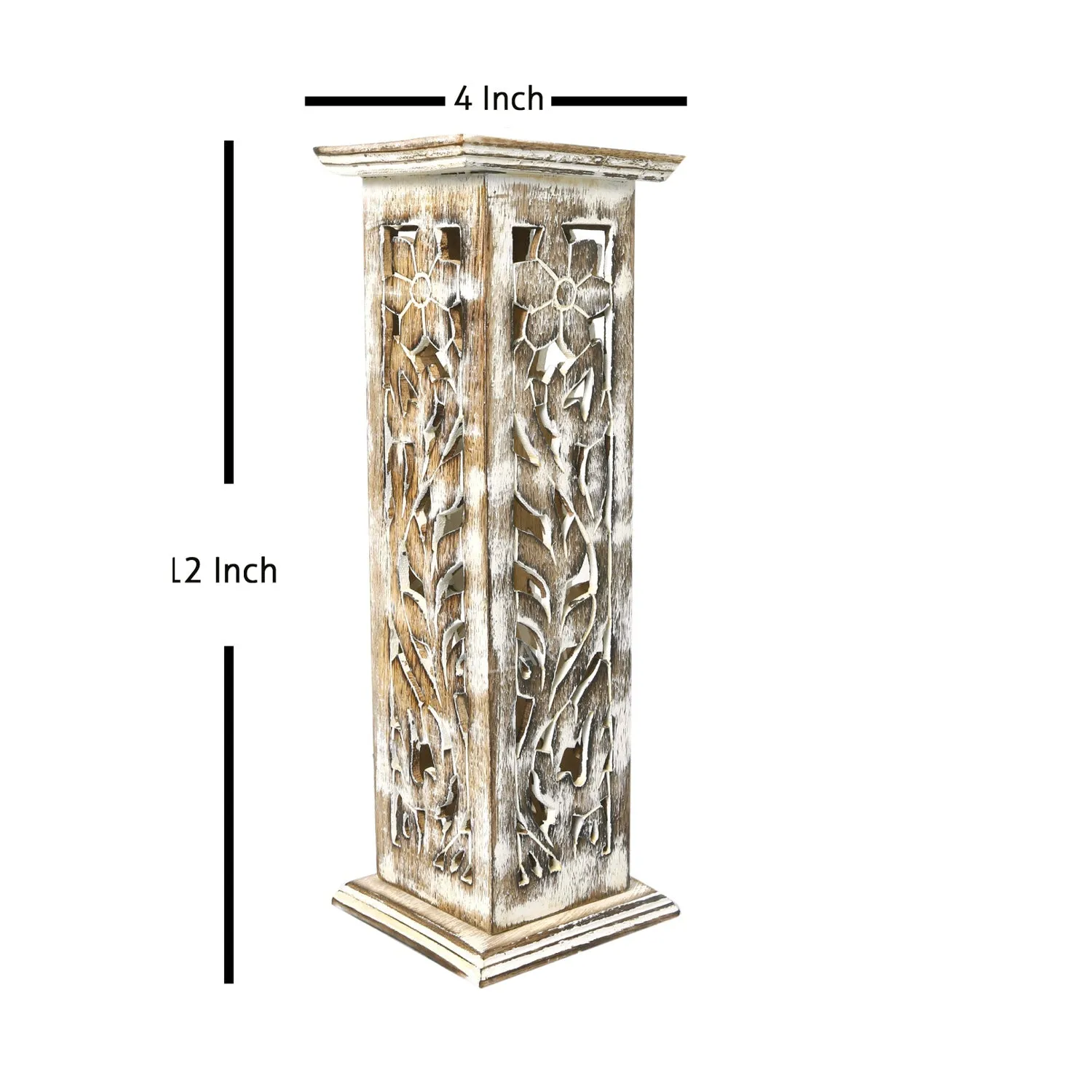 Wooden Incense Burner Stick Stand Holder 12 Inches For Aromatherapy, Meditation, Pooja, Or Yoga