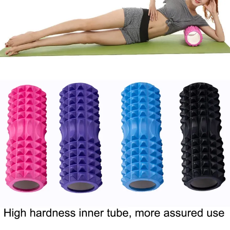 Yoga Pilates Fitness EVA Roller Muscle Relaxation Massage, Size: 45cm x 13cm (Blue)